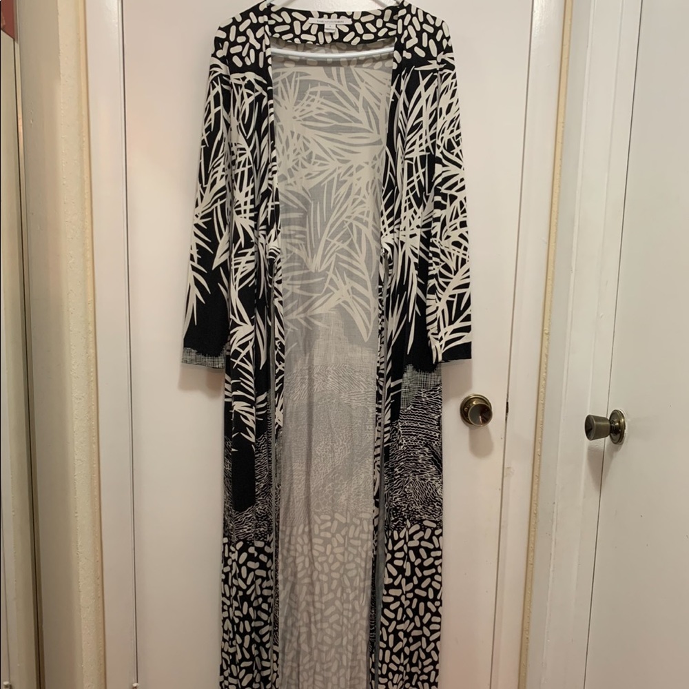 DVF Long Wrap Dress